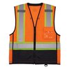 Glowear By Ergodyne Hi Vis Safety Vest, Orange, S/M 8251HDZBK